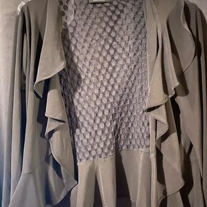 Lack lace Womens cardigan L